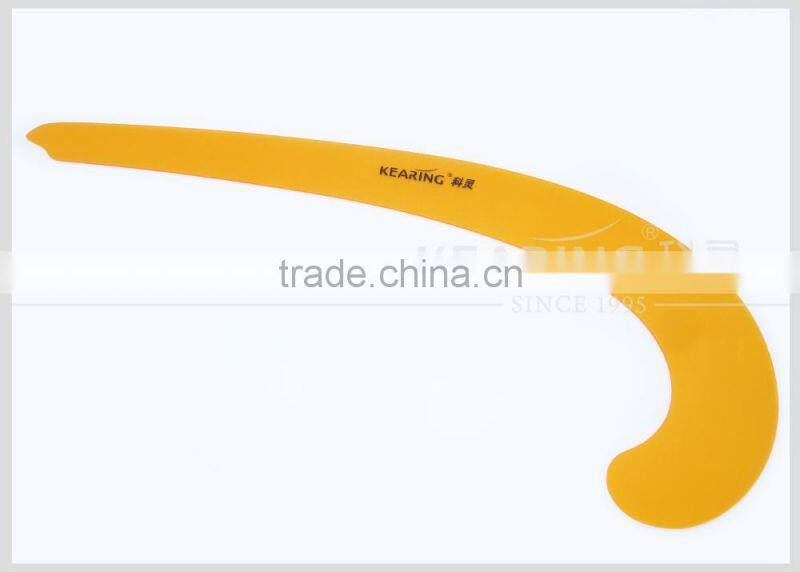 Kearing Cabriole Legs Plastic Rulers Transparent Fanshion French Curve #1301S