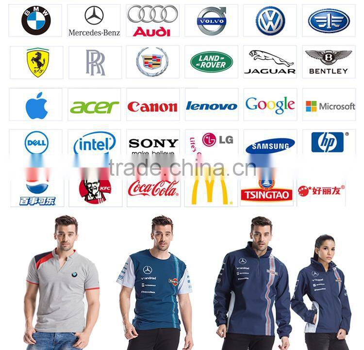 2017 new design 100% cotton customer logo hot sale high quality polo shirt