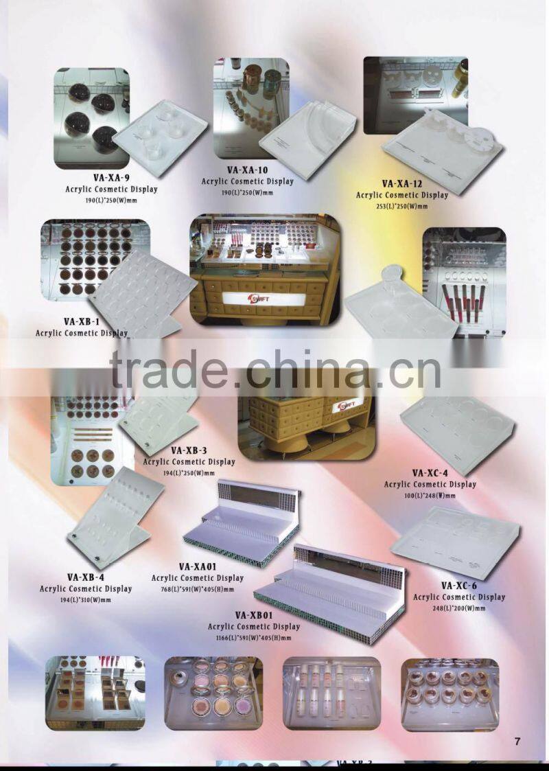 Essence acrylic table display