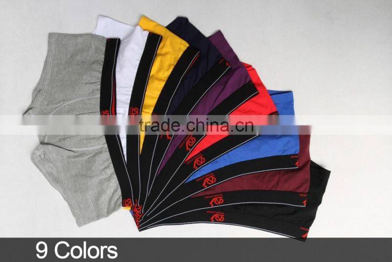 WJ boxer 95% cotton manufacture man underwear hot sale