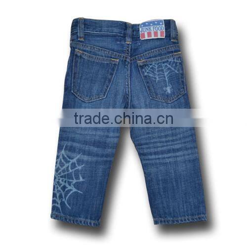 lastest design jeans boys fashion jeans kids denim jeans