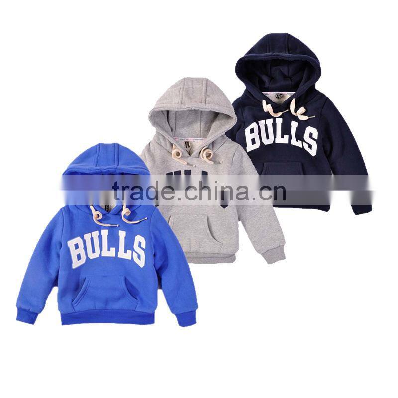 High quality kids pullover hoodies wholesale fashion prints pullover hoodies for children