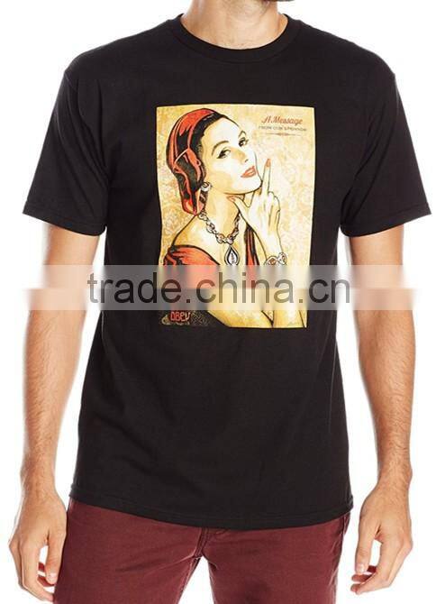 Custom 100% polyester microfiber t-shirt companies in China