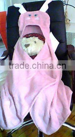 100% cotton baby hooded towel