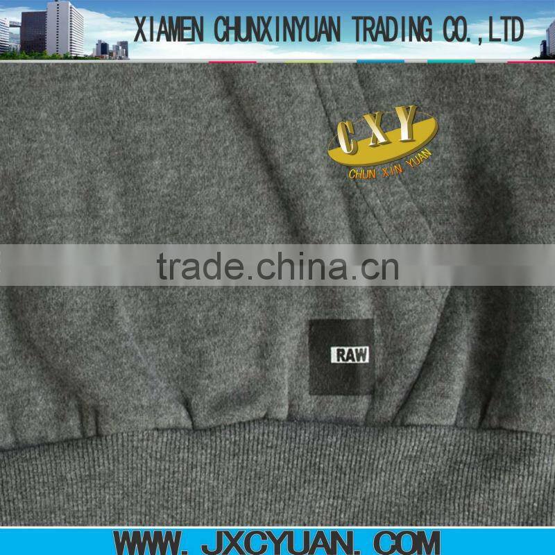 fashion wholesale mens hoodie embroideried with pocket made in china manufacturer