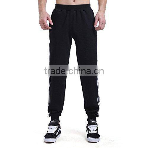 Hot seller Mens superior thick cotton fleece custom drawstring sweatpants