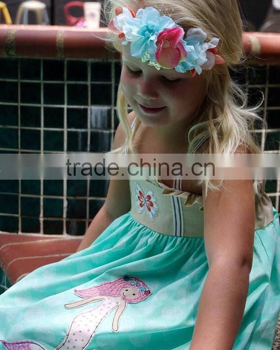 2017 China supplier new arrivals one piece girls party dresses