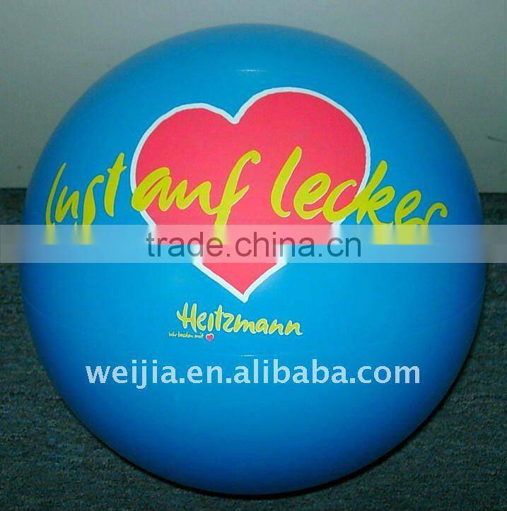 logo printed pvc beach ball