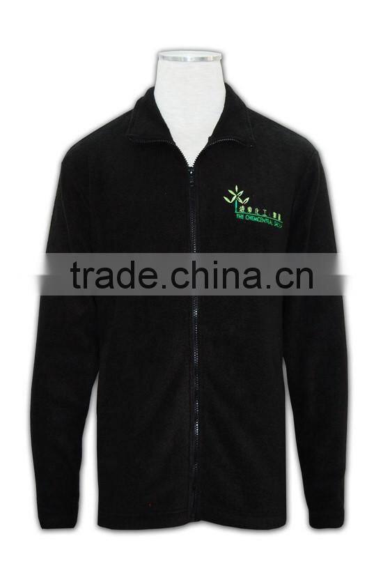 China manufacture high quality custom black mens microfiber fleece hoodie