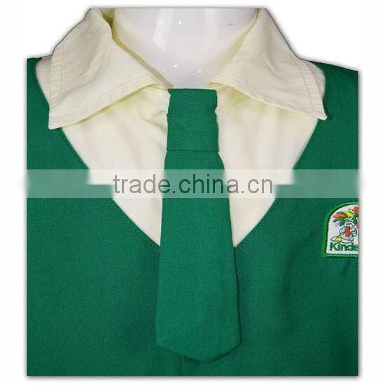 BSCI Garment Industry new design short sleeve kindergarten dress