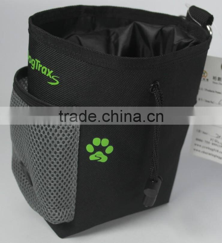high quality Dog Treat Training Bag with Mesh Pouch for snack walking bag