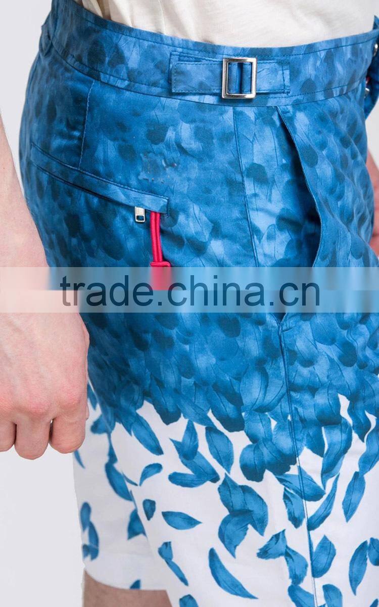 High quality fashion printed sport short pants for men China manufacturer