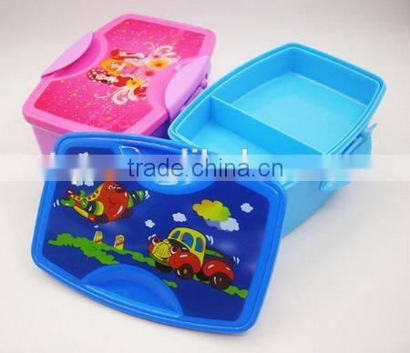 Children lunch box with tray inside/Food storage container