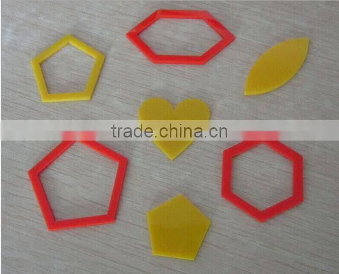 Colorful 27 styles Mixed Acrylic quilt tools/patchwork templates/DIY sewing accessory