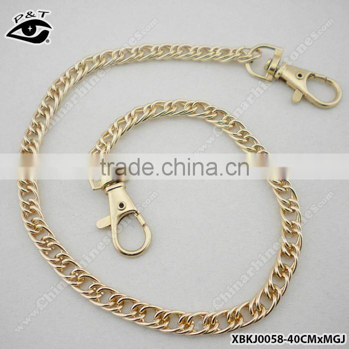 40cm Rose Gold Color metal chain for handbag shoes jewelry