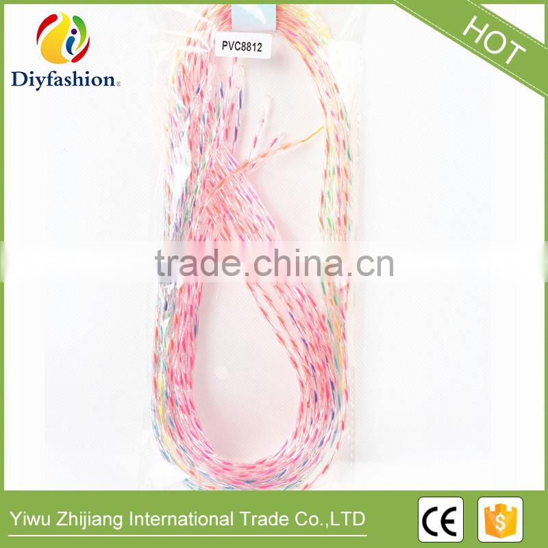 PVC8813 DIY Knit Plastic PVC Strings DIY Knit Plastic PVC Strings Scoubidous for Kids