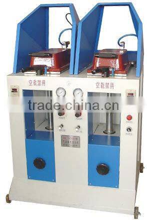 LZ-Double-head Cover Type Attaching Machine/cloth covered button machine