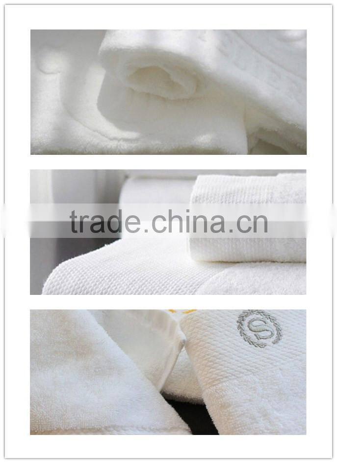 100%Cotton towel set for hotel