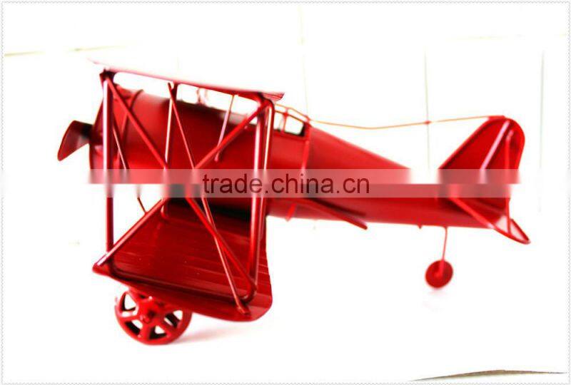 Metal Crafts Vintage Fighter Plane in 4 Tone