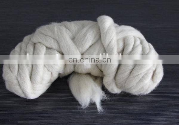 Promotional Chinese Wool Top Roving Fiber Spinning Felting Weaving