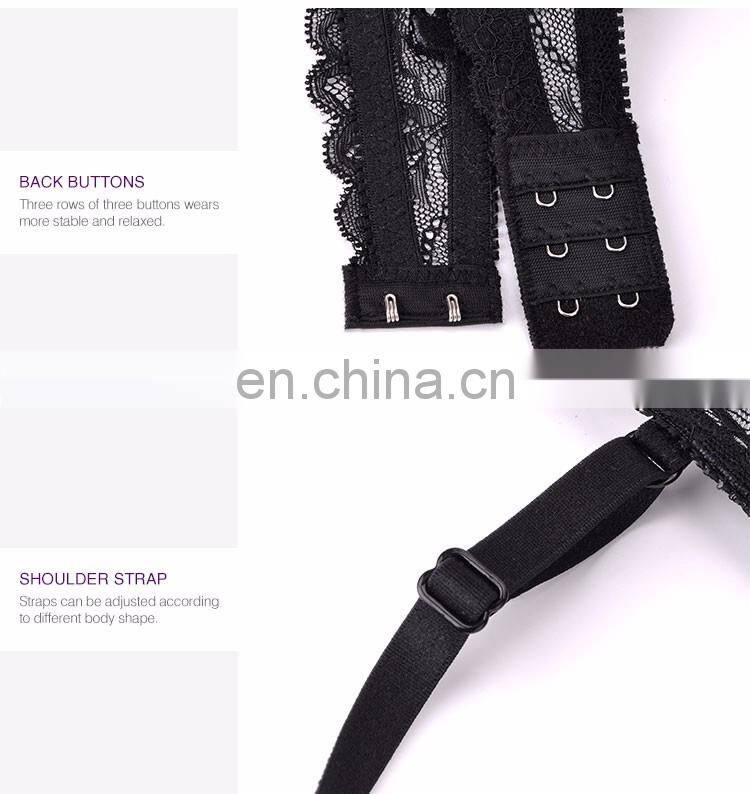 juniors micro fiber bralette transparent bra panty set sexy girl penty underwear and bra