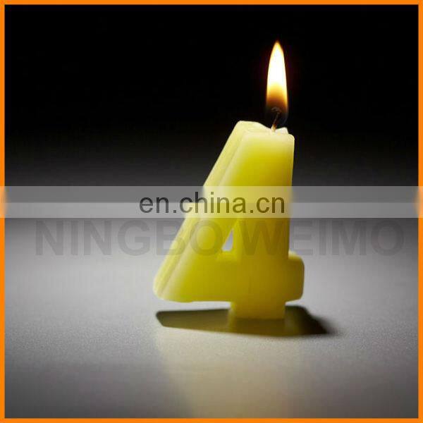 numeric birthday cake candles