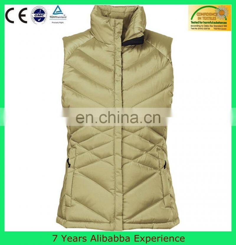Windstopper Custom Padding Waistcoat For Lady - 7 Years Alibaba Experience