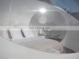 Top quality PVC material inflatable transparent lodge tent for event bubble tent for event,romantic clear multi-room tent