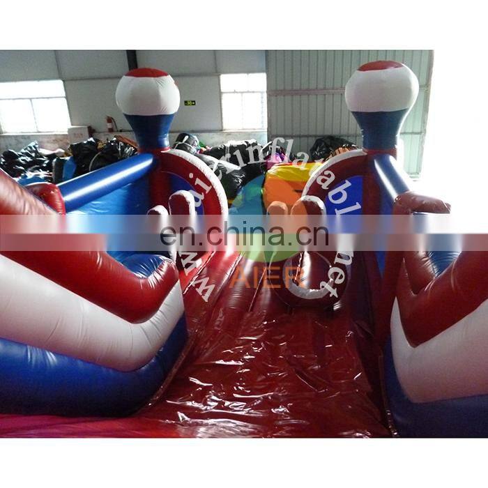 Guangzhou china inflatable slide/balloon inflatable bouncer slide / inflatable super slide for adult