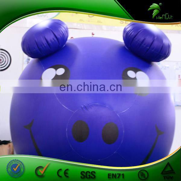 Cartoon Characters Inflatable Advertising Pig Relica , Giant Inflatable Flying Pig Model for Parade , Customized Inflatable