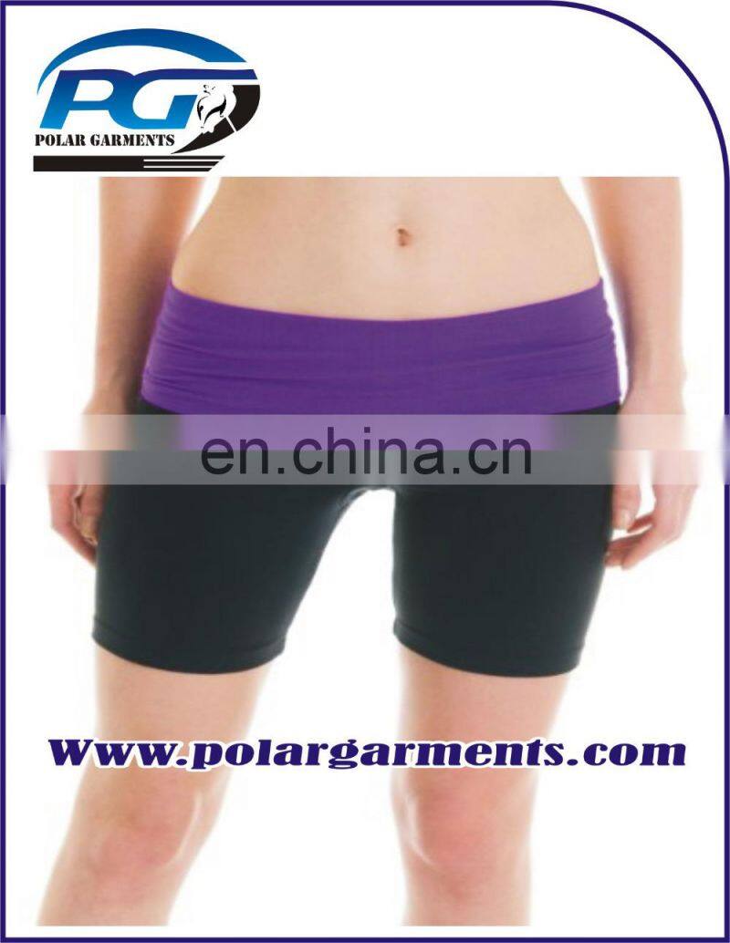 Pink waistband women short