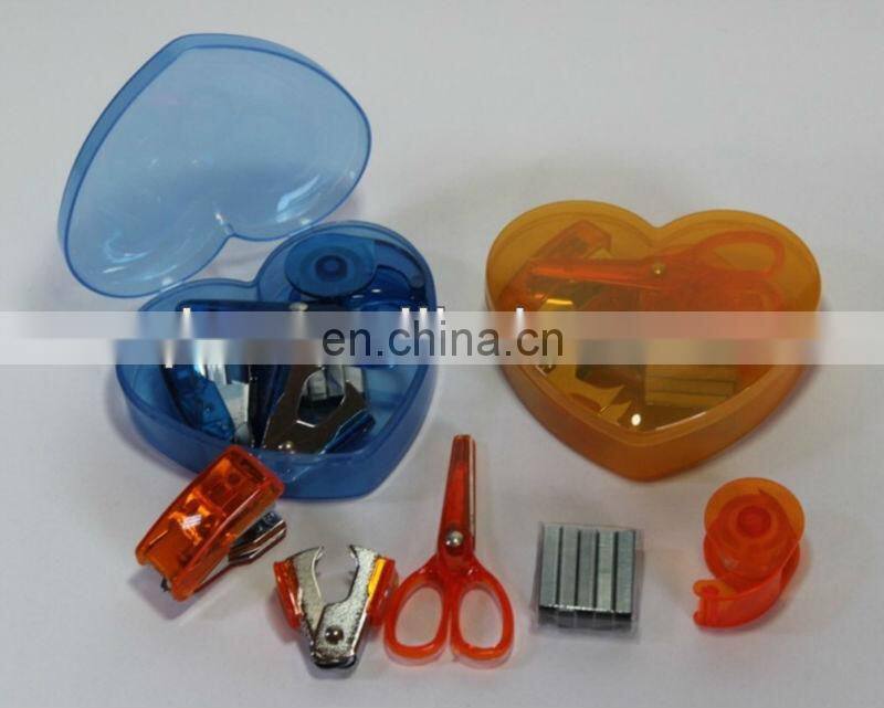 back to school kids stationery set with sharpener and eraser