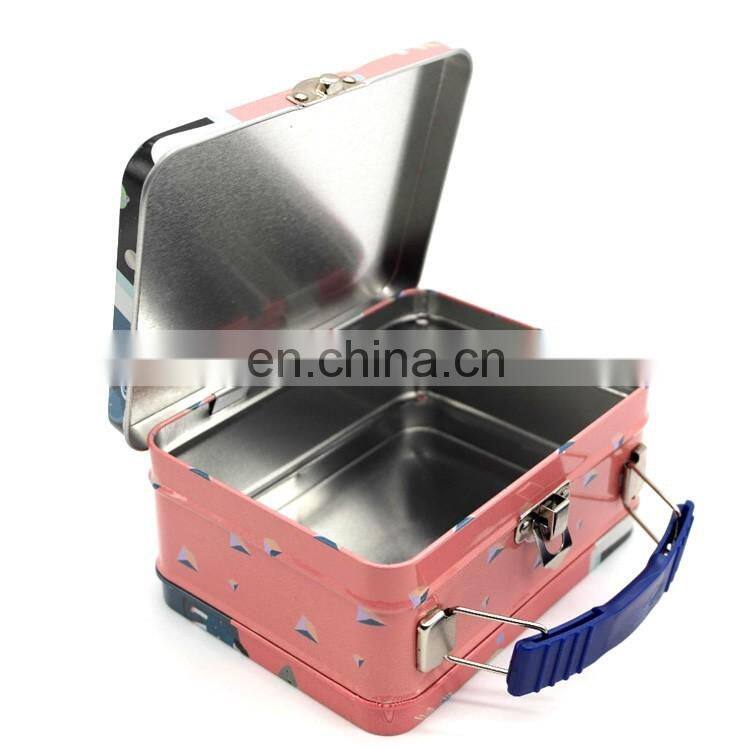 promotion gift tin professiona factory new product metal tinplate lunch box