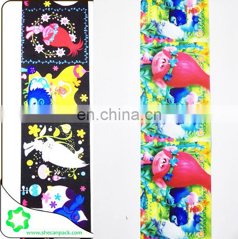 SHECAN High quality wholesale colored grosgrain ribbon