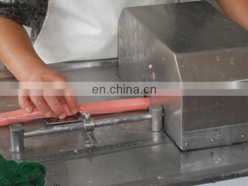 Pneumatic stainless steel sausage tying machine