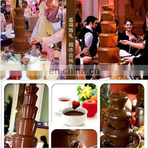 Commercial stainless steel chocolate fondue fountain maker