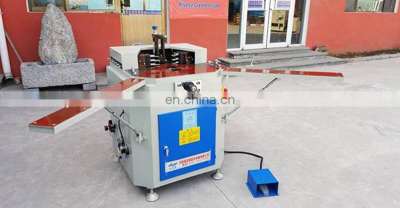 LZJ-03 aluminum door and window single head heavy set angle machine