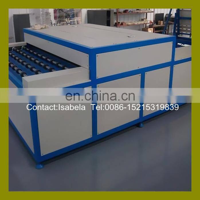Automatic horizontal cleaning glass machine for double glazed insulating glass washing