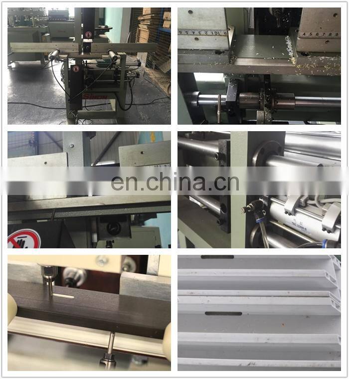 Ready Stock Available Single Phase Water Slot Machine For PVC Windows and Doors