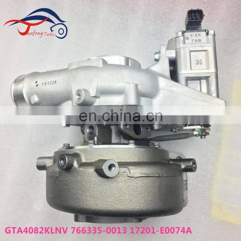 GTA4082KLNV Turbo 766335-5007S 17201E0072 17201E0073 Turbocharger for Hino Truck Bus RK8J J08ET Engine