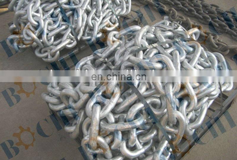 Grade U2 U3 Marine Stud Link Anchor Chain