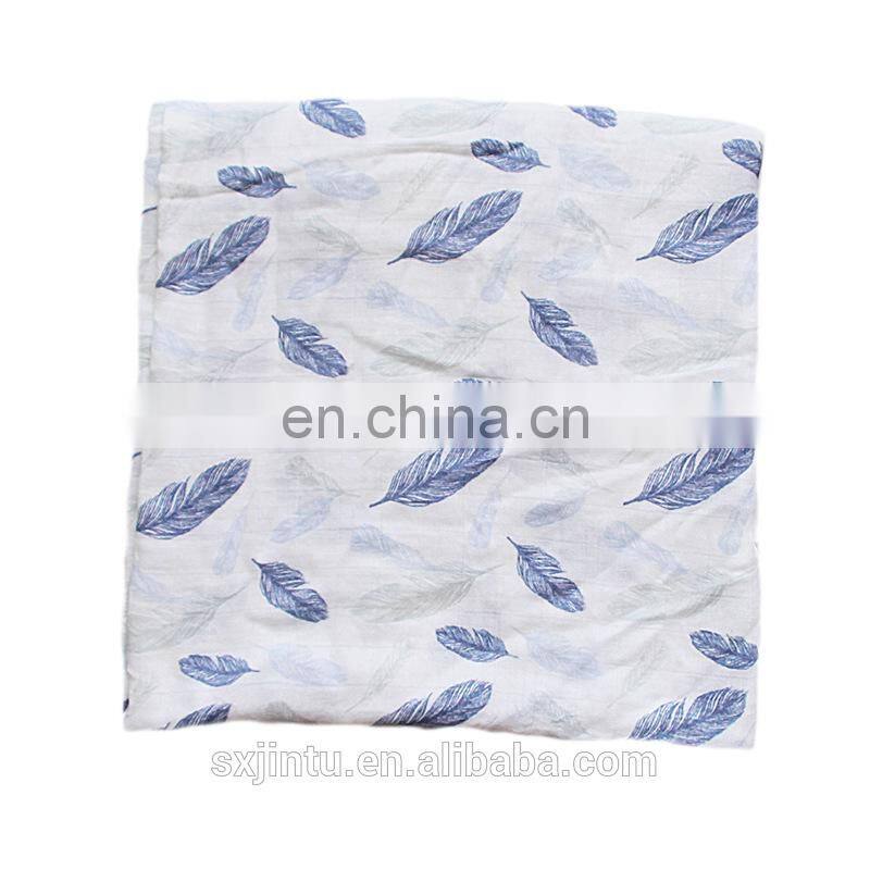 100% bamboo muslin baby swaddling wrap newborn baby bath towel full bamboo baby blanket