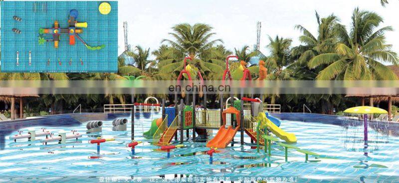 Tongyao new water park for sale, plastic slide with water park