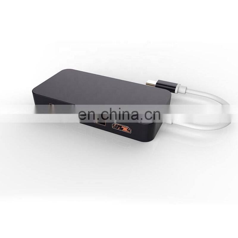 multi port 8 in 1 type c B section adapter