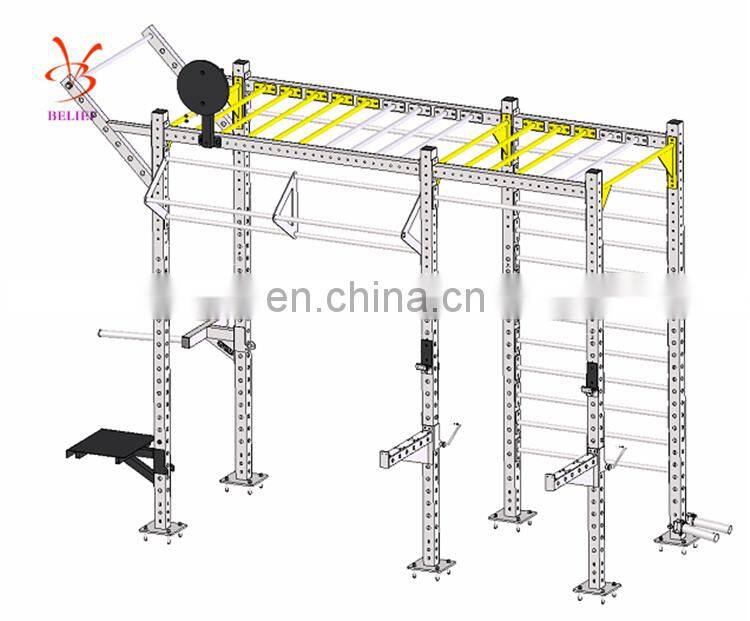 Crossfit fitness equipment rig power cage