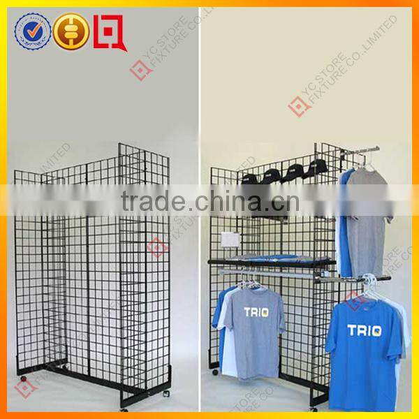 Quality display rack for retail clothing