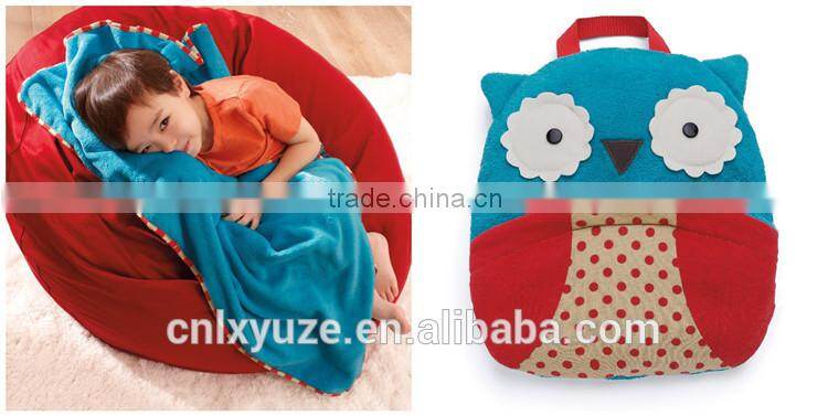 Hooded Fleece Travel Blankets