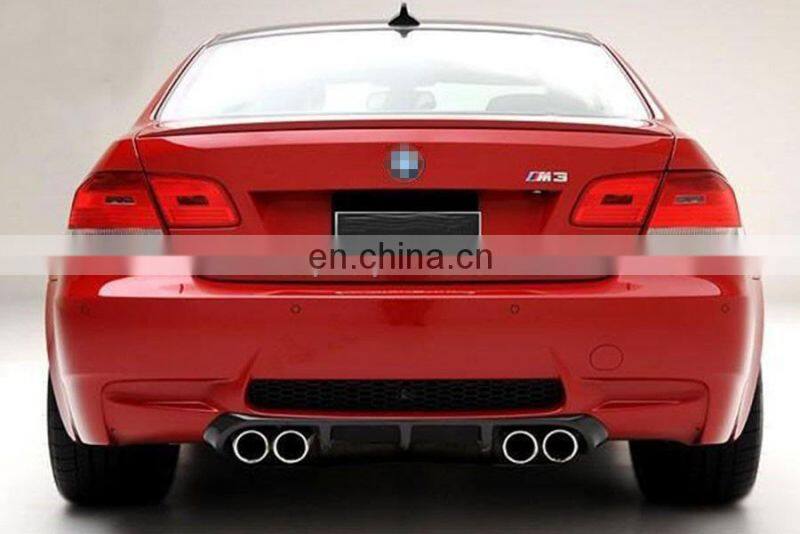 Rear Bumper Diffuser in Carbon Fiber for BMW E92 M3 2007-2013