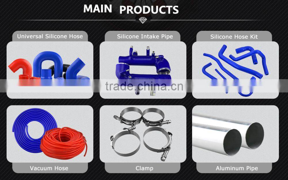 factory direct high temperature logo free 1.8t 96-01 universal flexible blue turbo pipe made in china