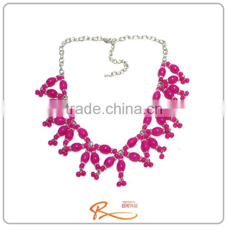 Latest design fashion for anniversary summer/spring charm necklace